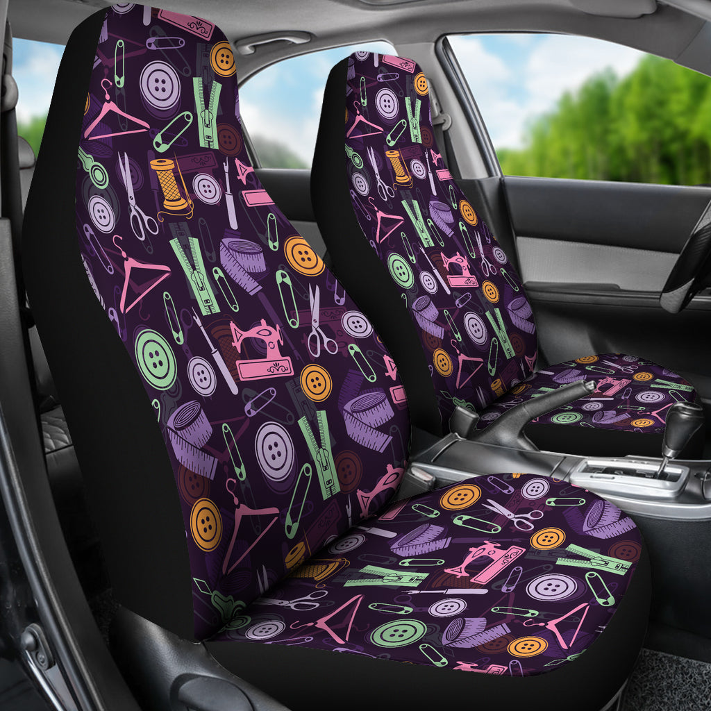 Sewing Equipment Print Design LKS306 Car Seat Covers