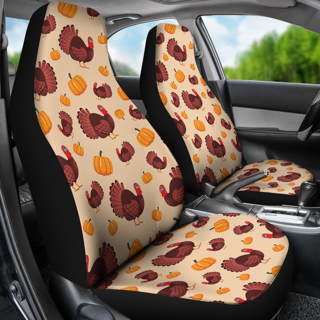 Thanksgiving Print Design LKS308 Car Seat Covers