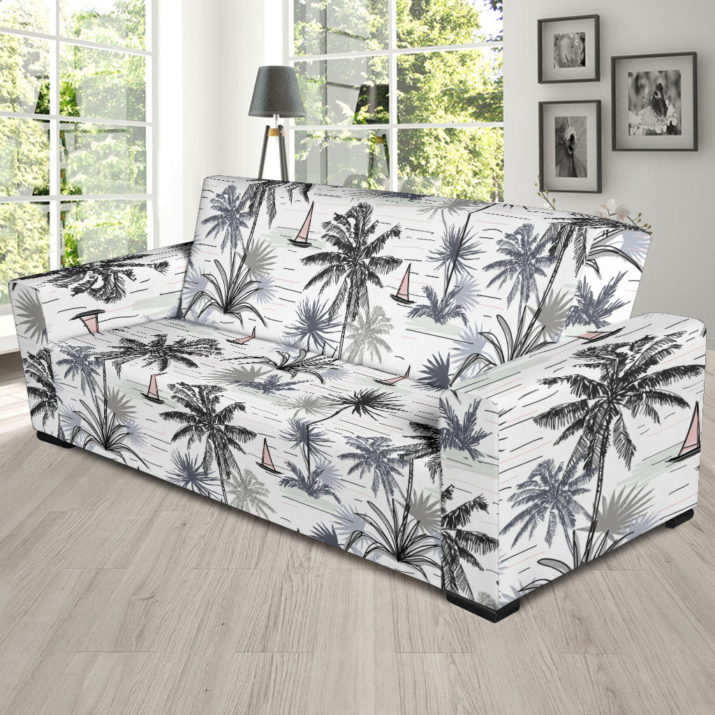 Pacific island Pattern Print Design A04 Sofa Slipcover