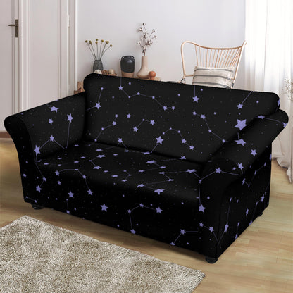 Star Print Design LKS303 Loveseat Couch Slipcover