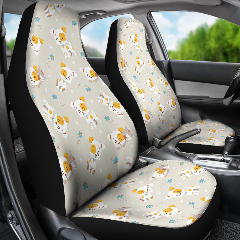 Russell Terriers Print Design LKS306 Car Seat Covers