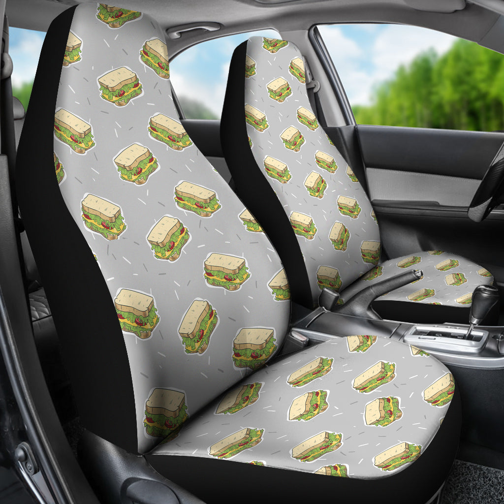 Sandwich Print Design LKS304 Car Seat Covers