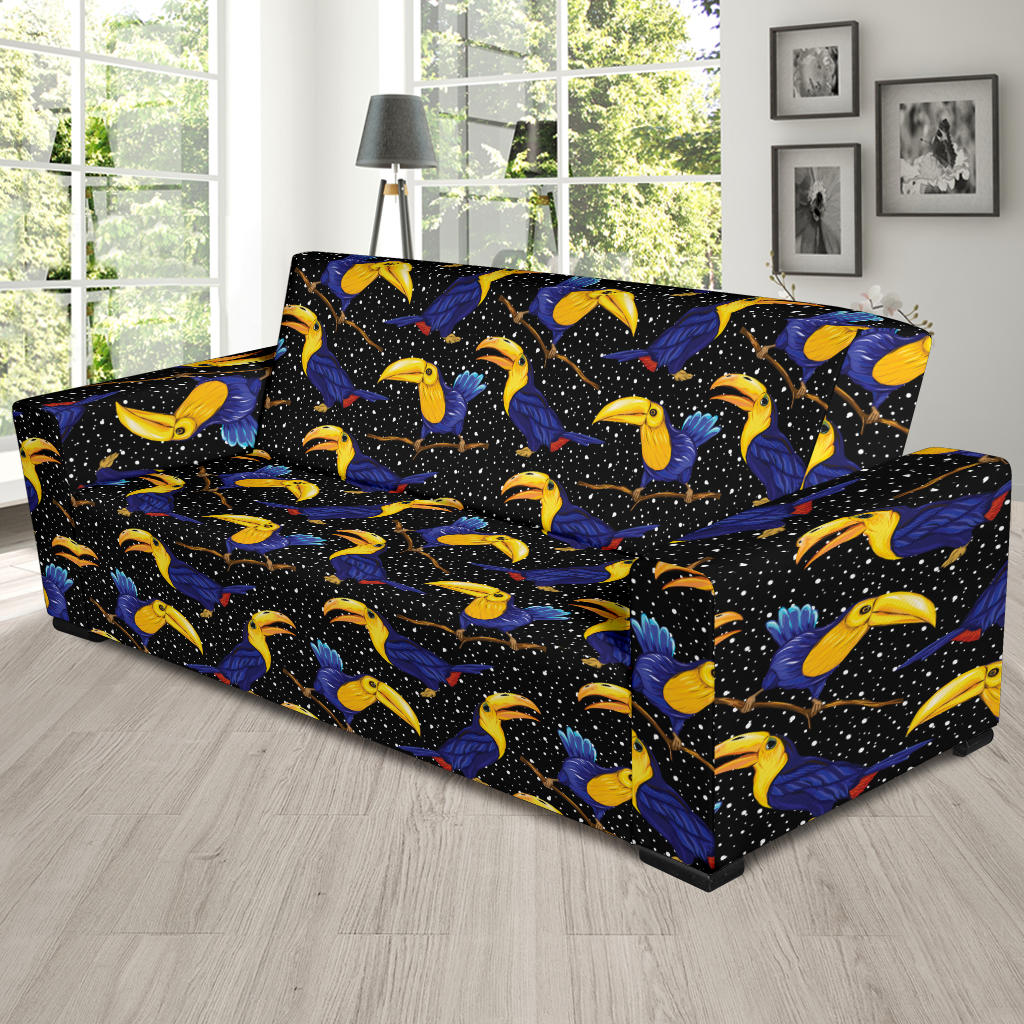 Toucan Print Design LKS307 Sofa Slipcover