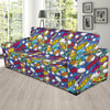 Comic Book Pattern Print Design 02 Sofa Slipcover