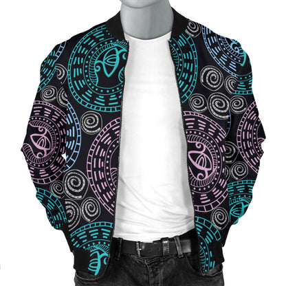 Eye of Horus Ethnic Pattern Men Bomber Jacket