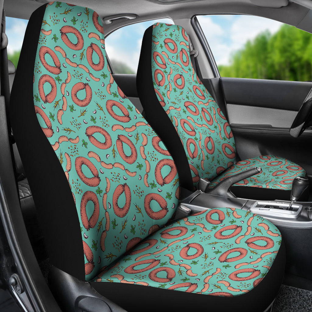 Sausage Print Design LKS303 Car Seat Covers
