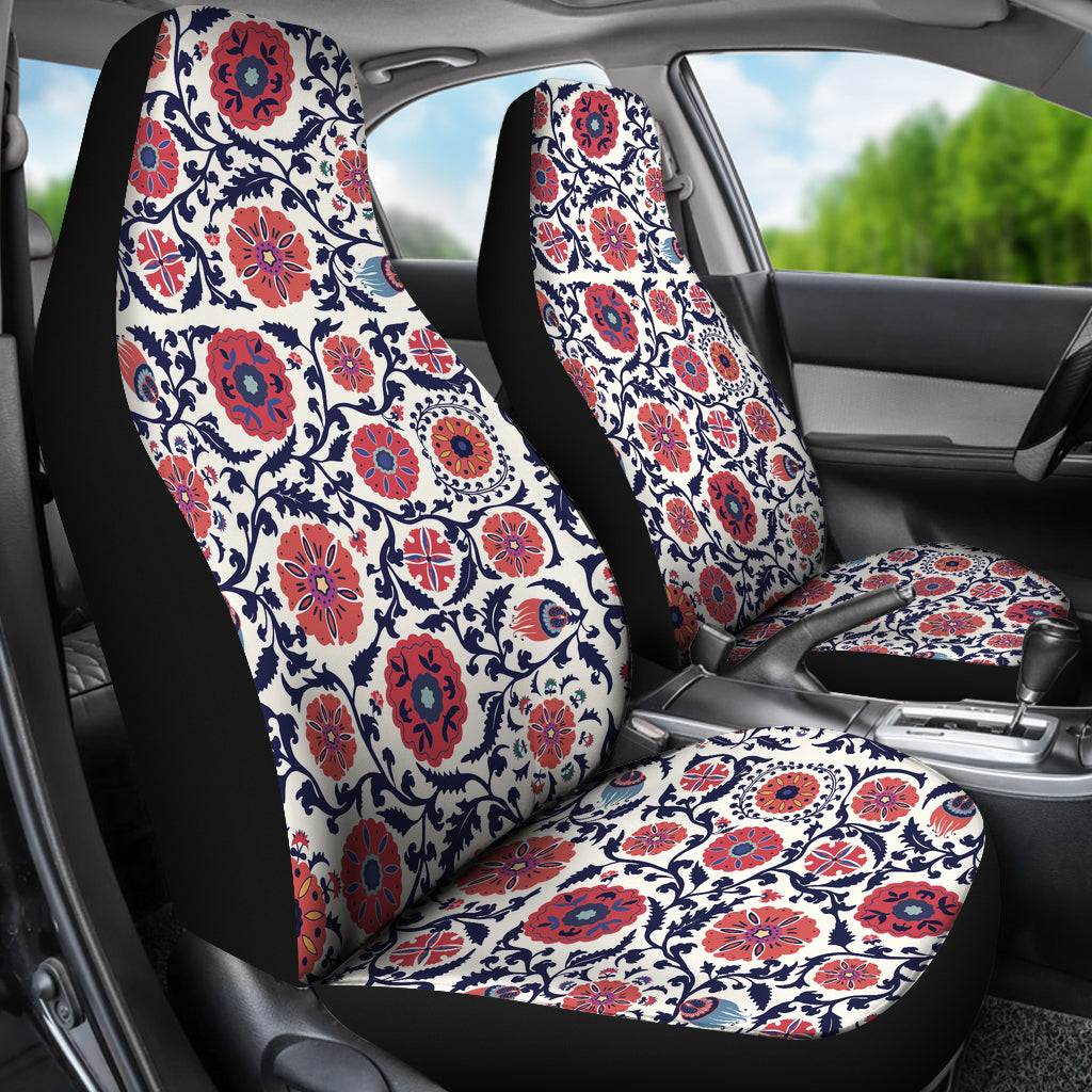 Suzani Print Design LKS304 Car Seat Covers