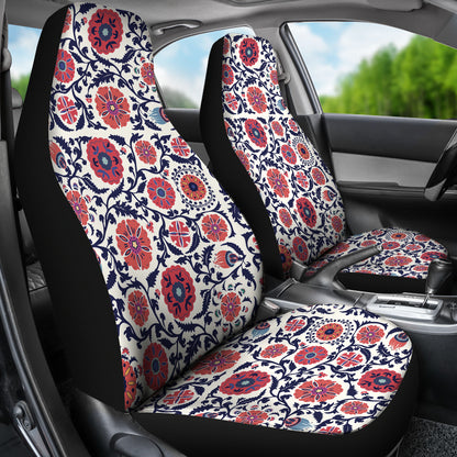 Suzani Print Design LKS304 Car Seat Covers