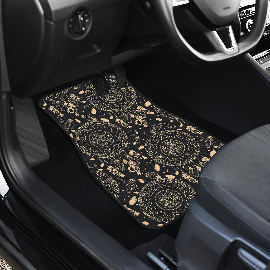 Dream Catcher Mandala Boho Moon Car Floor Mats Front Back