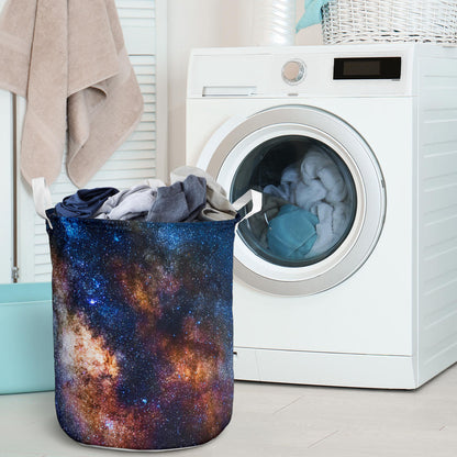 Celestial Milky way Galaxy Laundry Basket