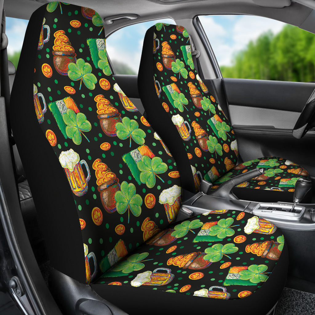 St Patricks Day Print Design LKS303 Car Seat Covers
