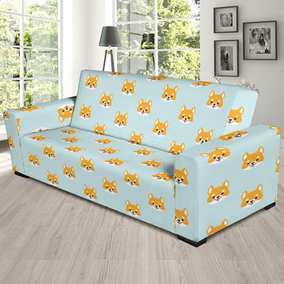Shiba Inu Print Design LKS301 Sofa Slipcover