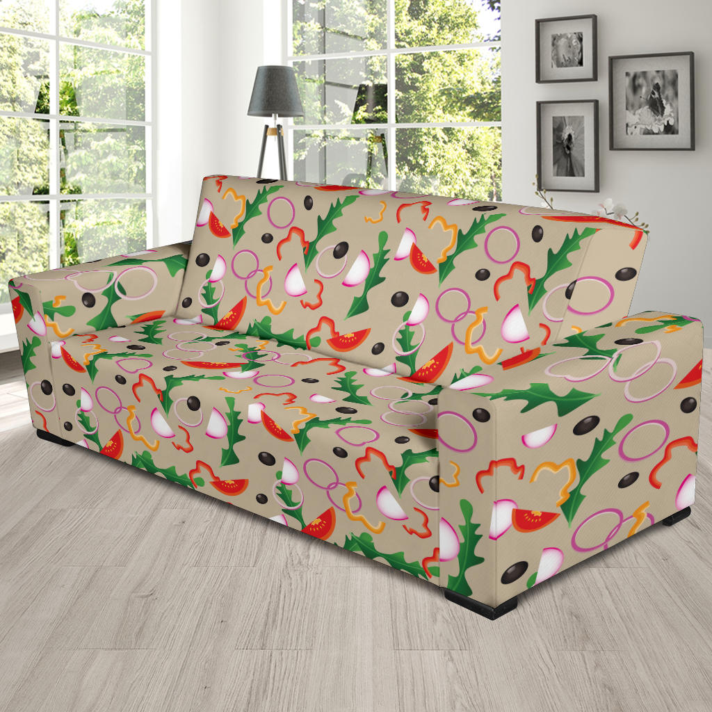Salad Print Design LKS303 Sofa Slipcover