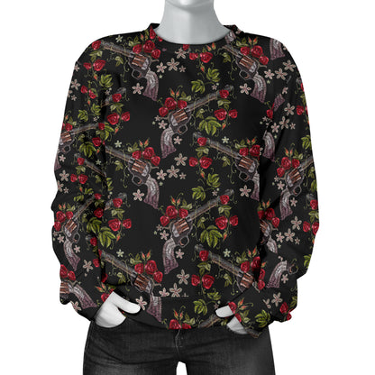 Western Design Women Long Sleeve Sweatshirt