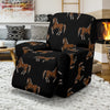 Horse Print Design LKS3010 Recliner Slipcover