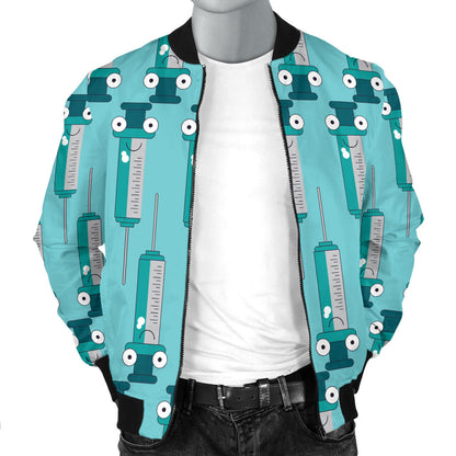 Phlebotomist Concept Design Men Bomber Jacket