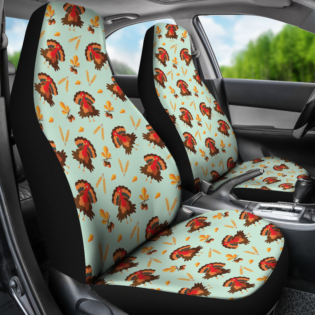 Thanksgiving Print Design LKS309 Car Seat Covers