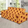 Bible Pattern Print Design 05 Sofa Slipcover