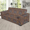 Calendar Aztec Pattern Print Design 03 Sofa Slipcover