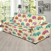 Camper Pattern Print Design 06 Sofa Slipcover