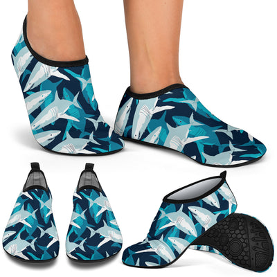 Shark Design Print Aqua Water Shoes