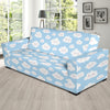 Cloud Pattern Print Design 02 Sofa Slipcover