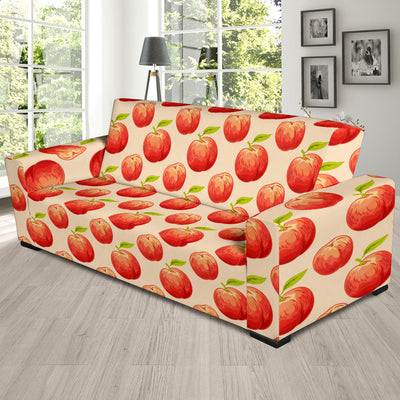 Peach Pattern Print Design A03 Sofa Slipcover