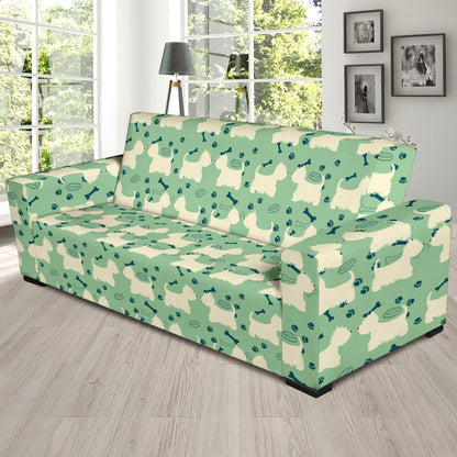 Scottish Terriers Print Design LKS302 Sofa Slipcover