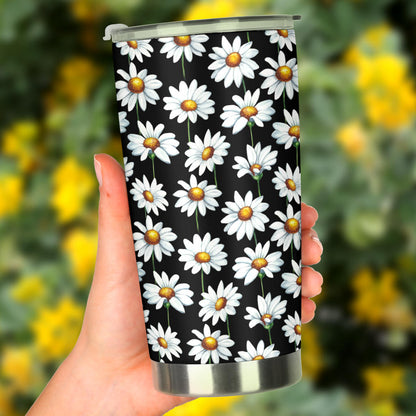 Daisy Print Pattern Tumbler