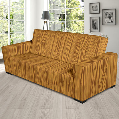 Wood Texture Print Design LKS301 Sofa Slipcover