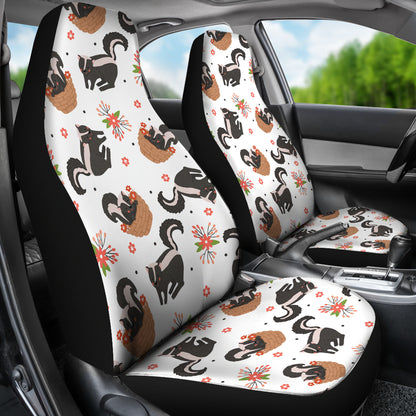 Skunk Print Design LKS304 Car Seat Covers