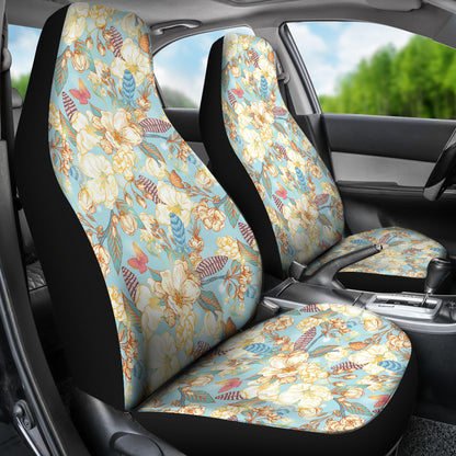 Summer Floral Print Design LKS302 Car Seat Covers