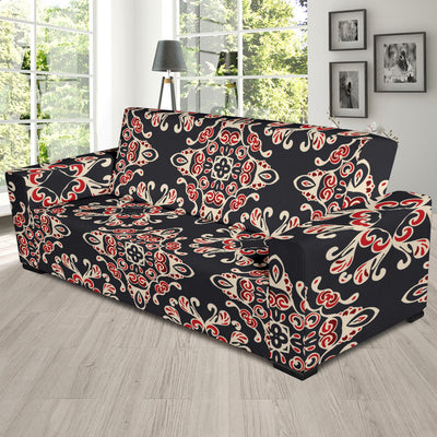 Medallion Pattern Print Design 01 Sofa Slipcover