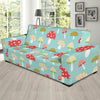 Mushroom Pattern Print Design A01 Sofa Slipcover