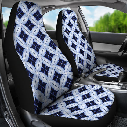 Tie Dye Print Design LKS308 Car Seat Covers