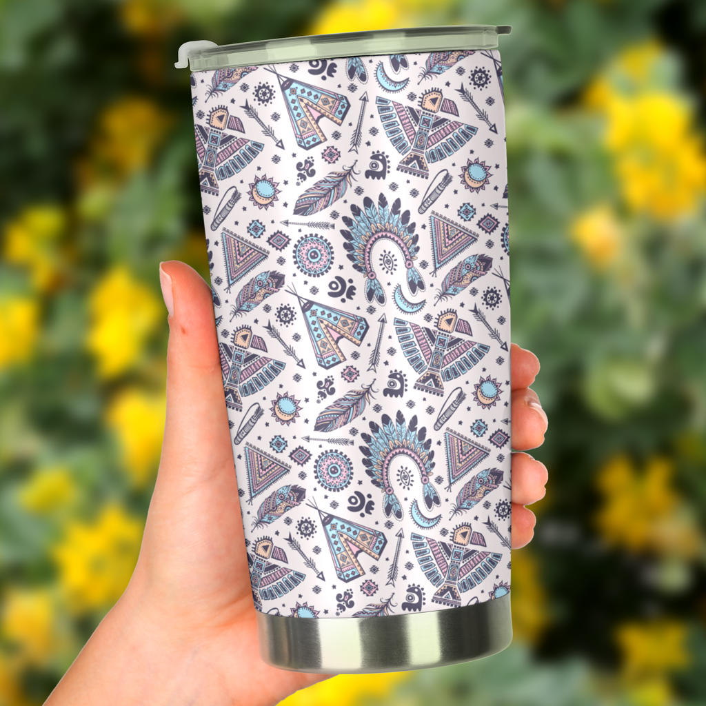 Eagles Native American Indian Symbol Tumbler