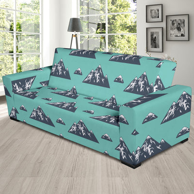 Mountain Pattern Print Design 01 Sofa Slipcover