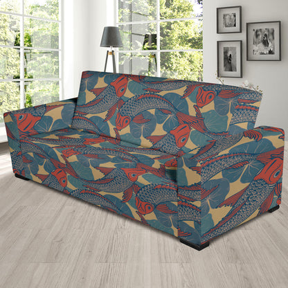 Pisces Pattern Print Design A01 Sofa Slipcover