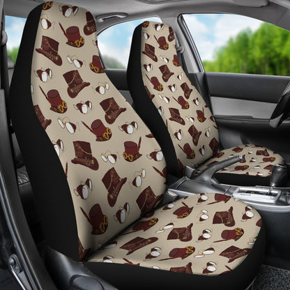 Steampunk Hat Print Design LKS301 Car Seat Covers