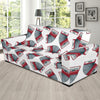 Accordion Pattern Print Design 03 Sofa Slipcover