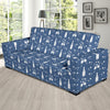 Champagne Pattern Print Design 05 Sofa Slipcover