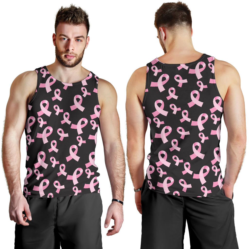 Breast Cancer Awareness Design Men Tank Top