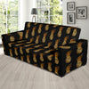 Pineapple Pattern Print Design A02 Sofa Slipcover