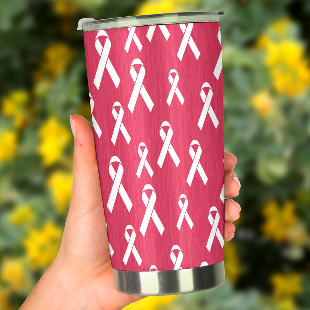 Breast Cancer Awareness Symbol Tumbler