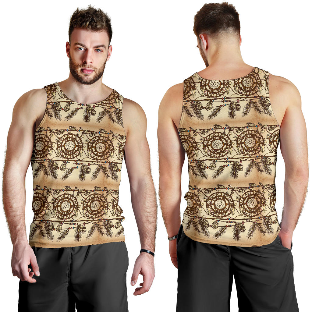 Dream catcher vintage native Men Tank Top
