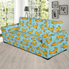 Dachshund Pattern Print Design 08 Sofa Slipcover