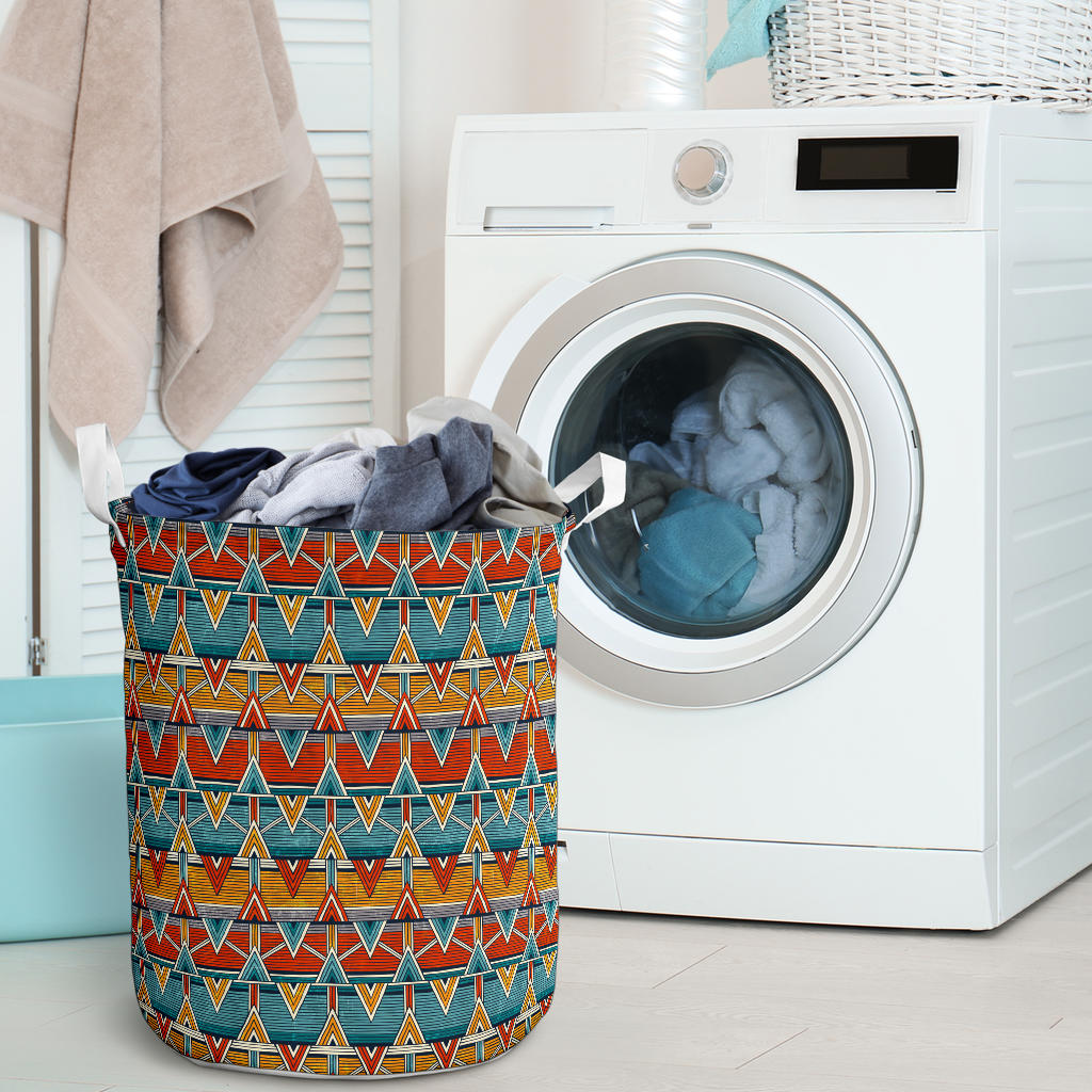 Kente Print African Design Themed Laundry Basket