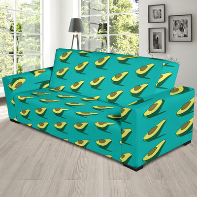 Avocado Pattern Print Design 03 Sofa Slipcover