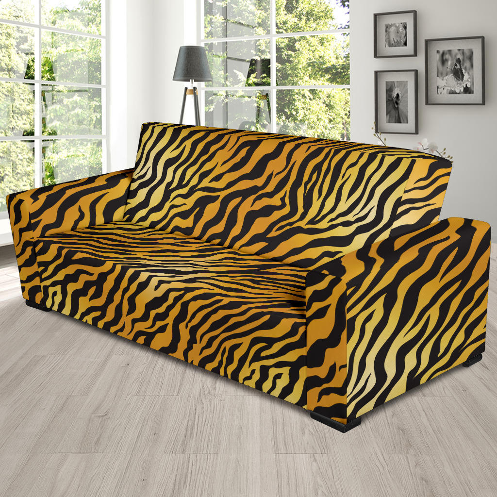 Tiger Print Design LKS302 Sofa Slipcover