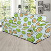 Cantaloupe Pattern Print Design 02 Sofa Slipcover